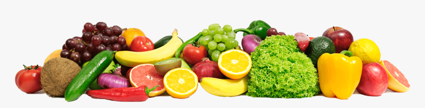 Transparent Fruits And Vegetables Png - Fruits And Vegetables Line, Png Download
