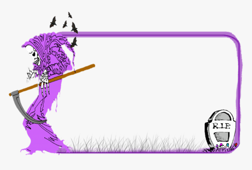 Grim Reaper Border, HD Png Download