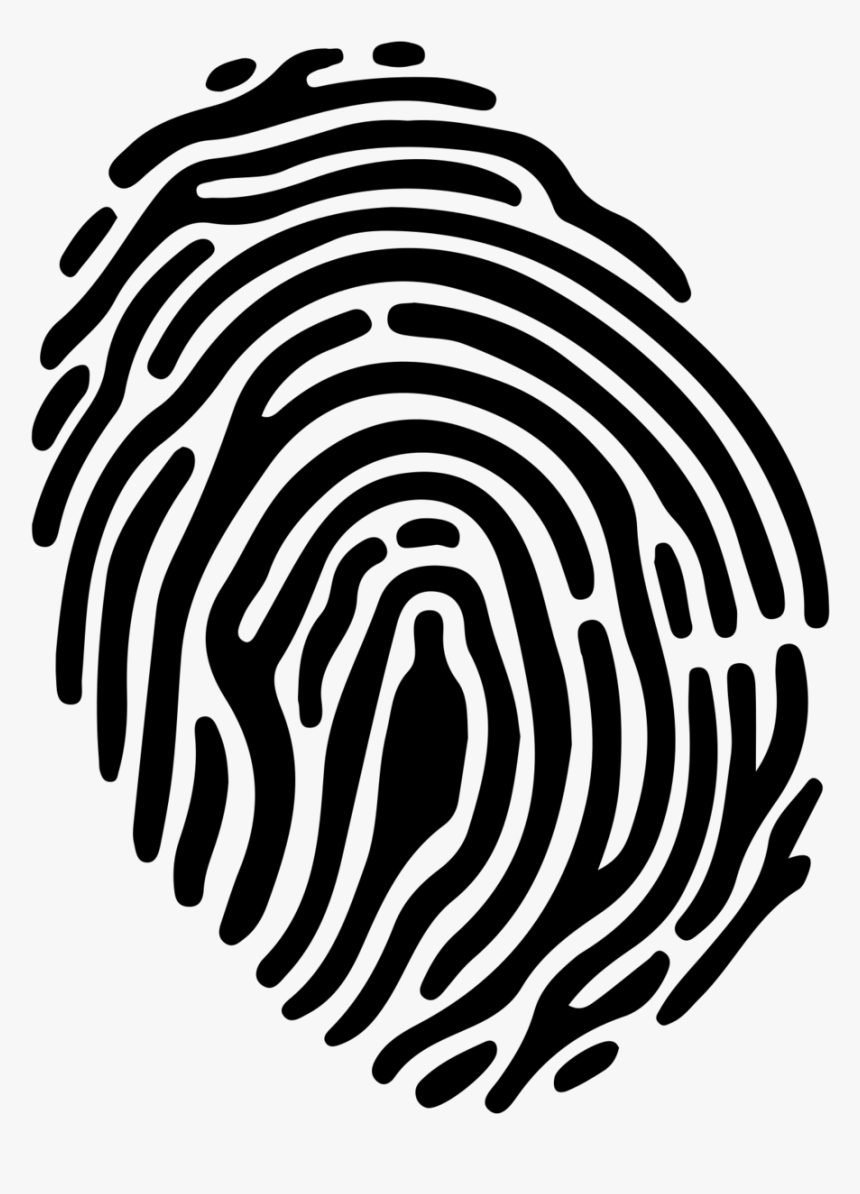 Fingerprint Shape Clip Art - Ios Touch Id Png, Transparent Png