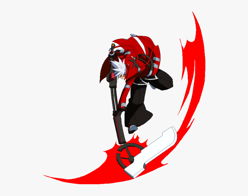 Grim Reaper Clipart Hockey - Blazblue Ragna Blood Scythe, HD Png Download