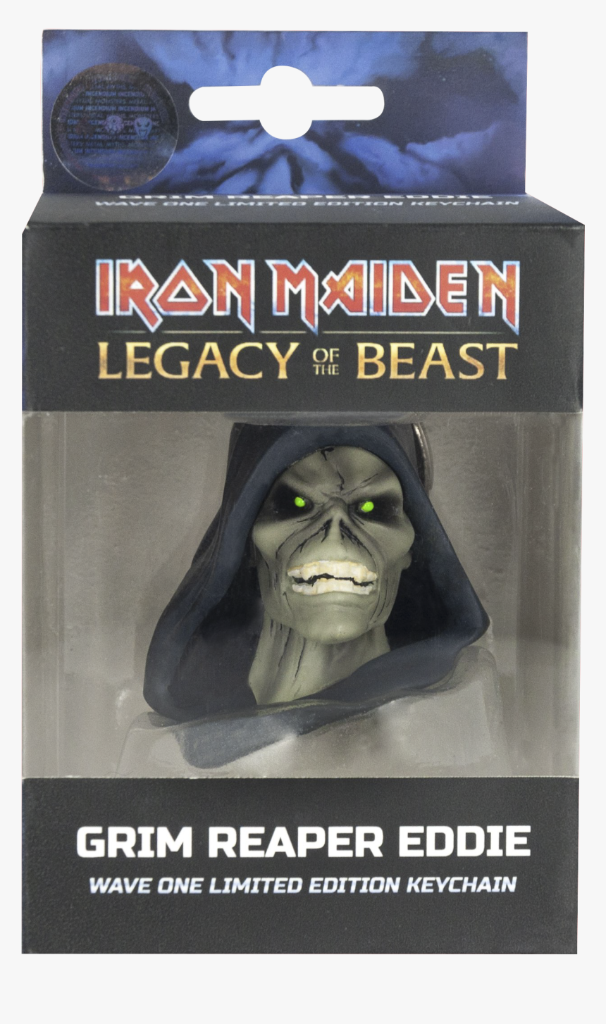 Iron Maiden Legacy Of The Beast Grim Reaper Head Key, HD Png Download