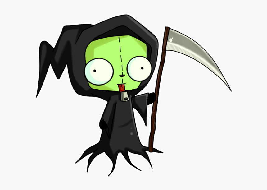 Reaper Clipart Transparent Background - Invader Zim Gir Grim Reaper, HD Png Download