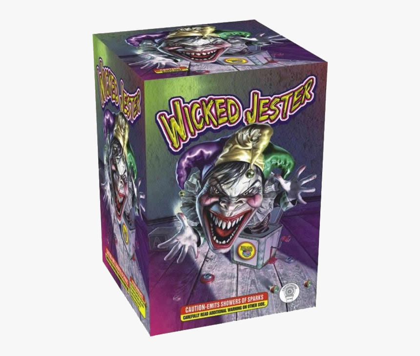 World Class Fireworks Wicked Jester Fountain - Wicked Jester Firework, HD Png Download