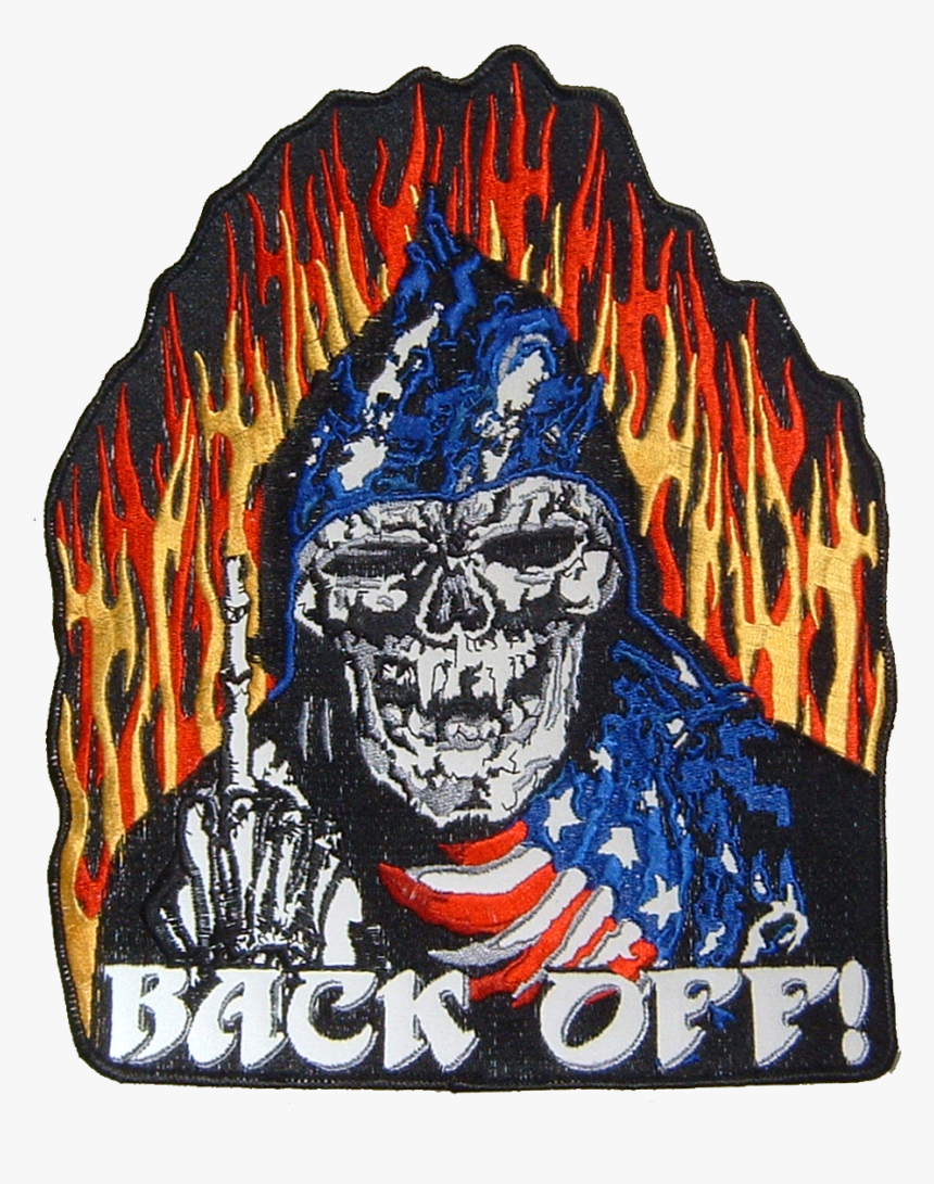 Grim Reaper Reflective Embroidered Patch - Illustration, HD Png Download