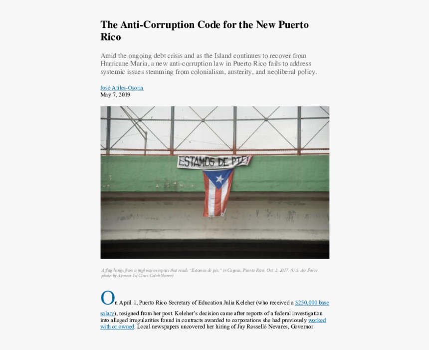 Protest In Puerto Rico Tear Gas, HD Png Download