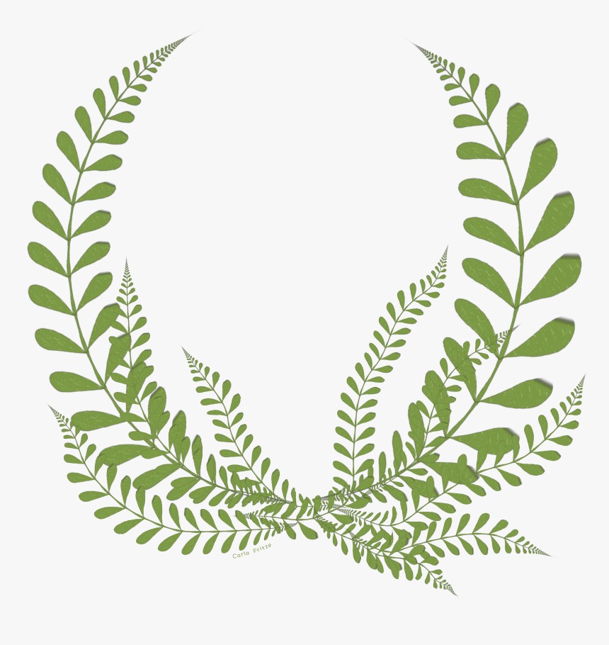 #leaves #fern #floral #wreath #freetoedit - Silver Stevie Award 2019, HD Png Download