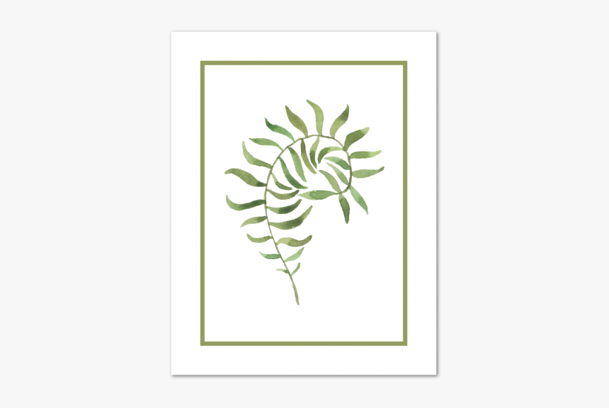 Fern Note Card 
								data-caption 
								class - Visual Arts, HD Png Download