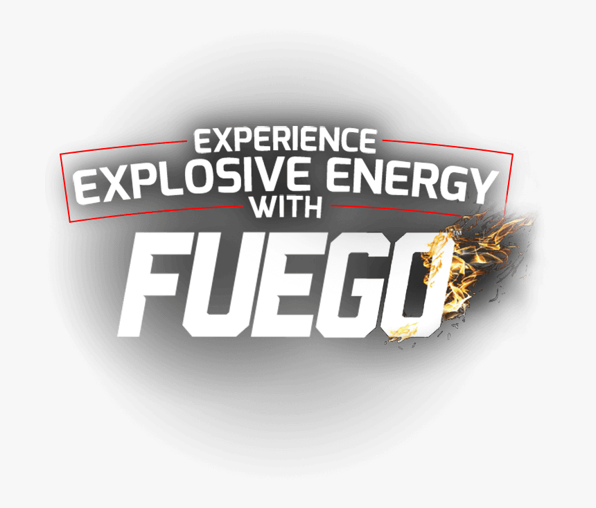 Experience Explosive Energy With Fuego - Graphic Design, HD Png Download