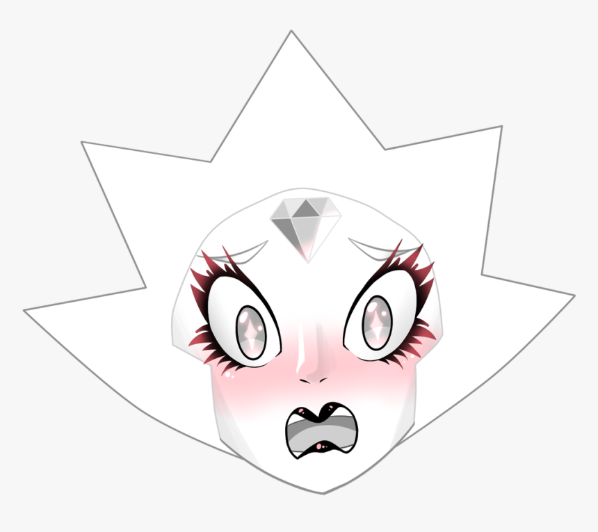 White Diamond Blushing, HD Png Download