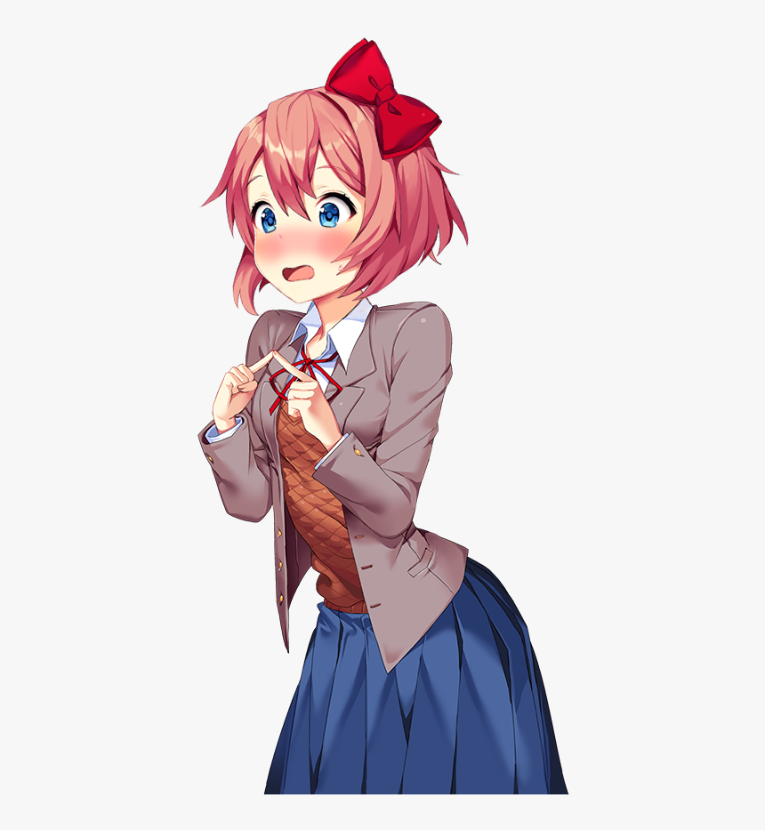 Sayori Png Doki Doki, Transparent Png