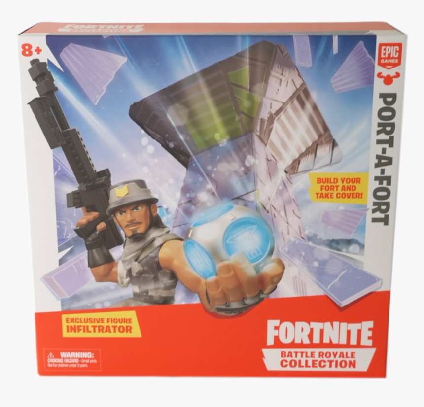 Fortnite Toys Port A Fort, HD Png Download