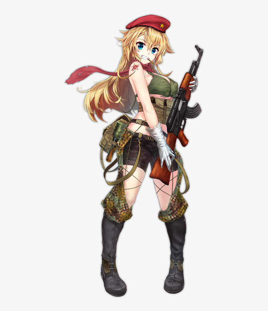 Girls Frontline Ak 47 , Png Download - Girls Frontline Ак 47, Transparent Png