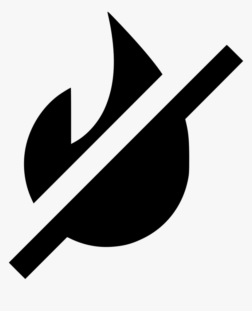 Sign No Fire - No Fire Icon Png, Transparent Png
