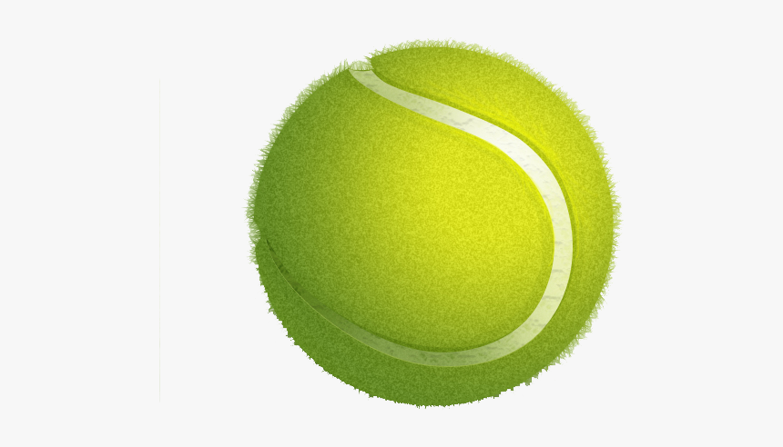 Tennis Ball Green - Transparent Tennis Ball Clipart, HD Png Download