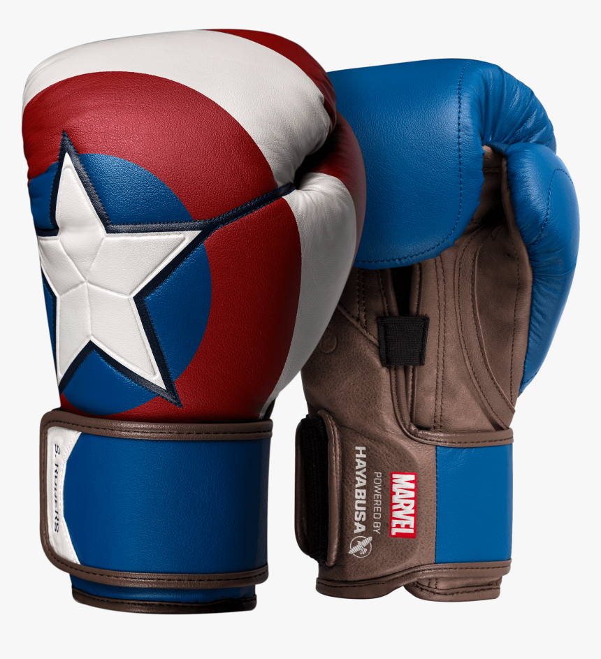 Captain America Boxing Gloves 
 Itemprop Thumbnail - Captain America Boxing Gloves, HD Png Download