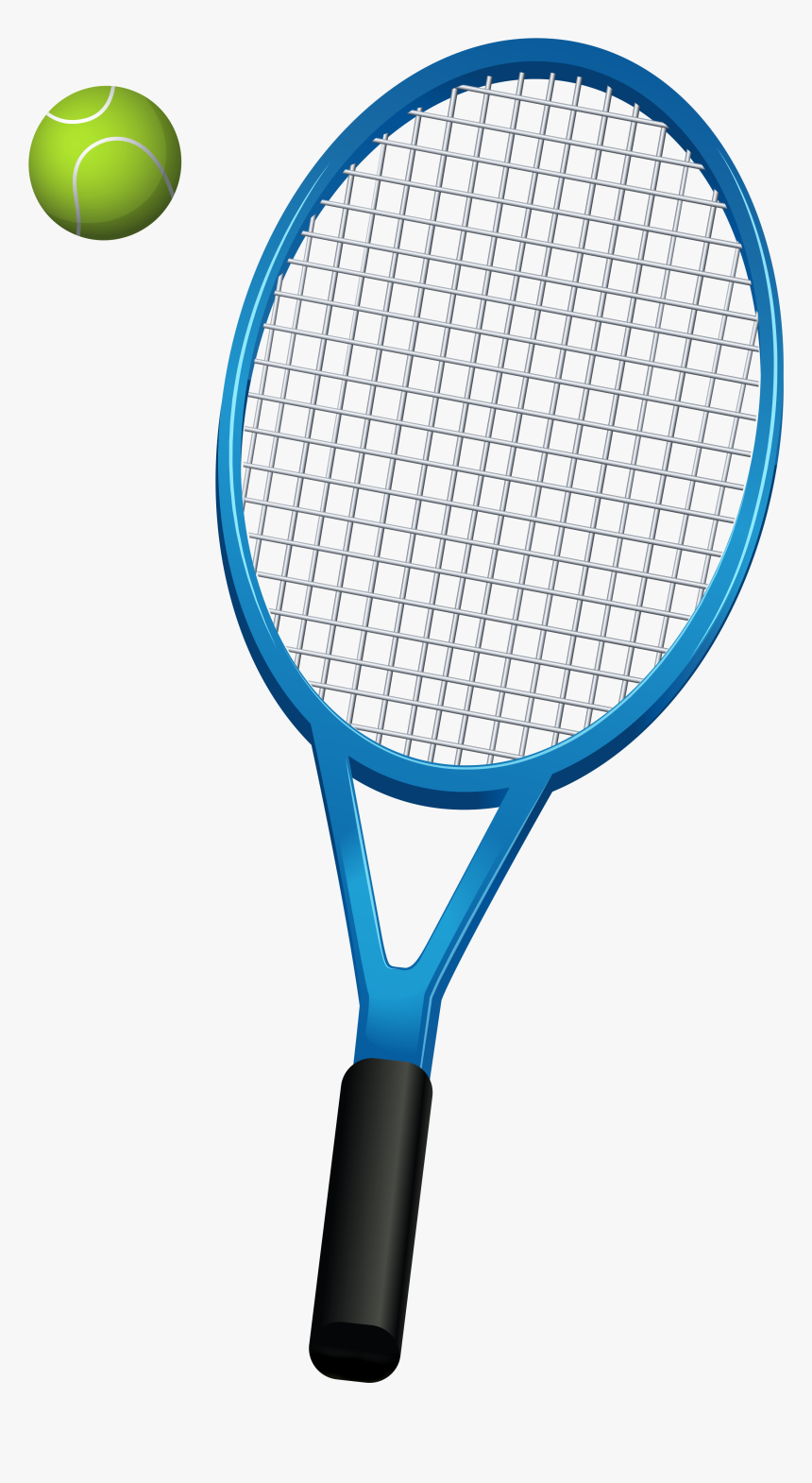 Ball Clip Tennis - Tennis Strings Mains And Cross, HD Png Download