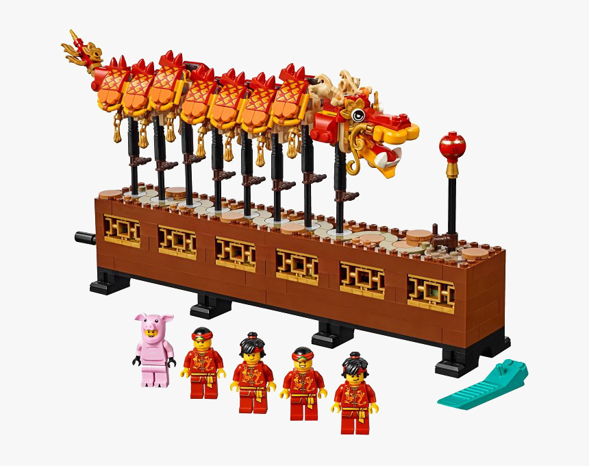Lego Transparent Free Png - Lego Chinese New Year Sets 2019, Png Download