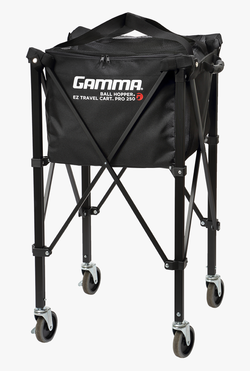Ball Hopper Ez Travel Cart Pro Product A - Tennis Ball Cart, HD Png Download