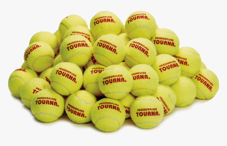 Pressureless Balls 60 Pack - Tennis Ball, HD Png Download