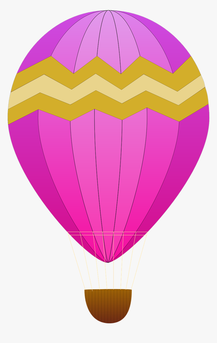 Hot Air Balloon Clip Art, HD Png Download