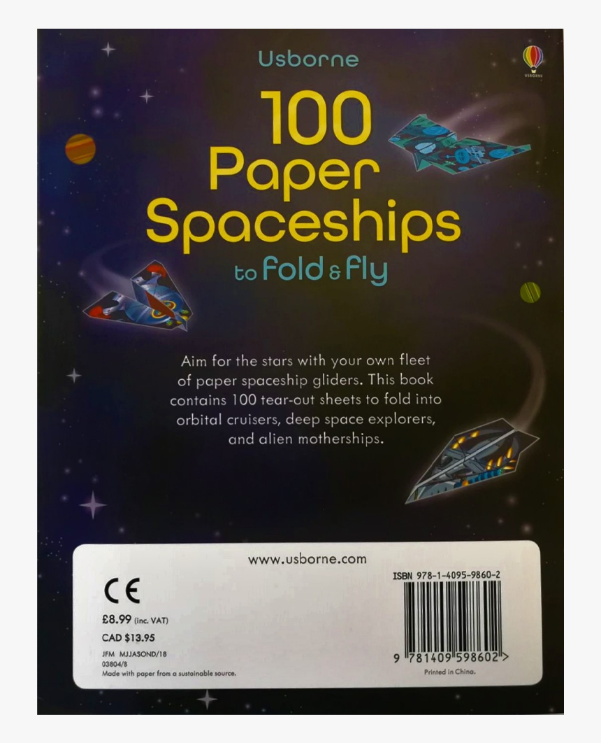 100 Paper Planes To Fold And Fly, HD Png Download