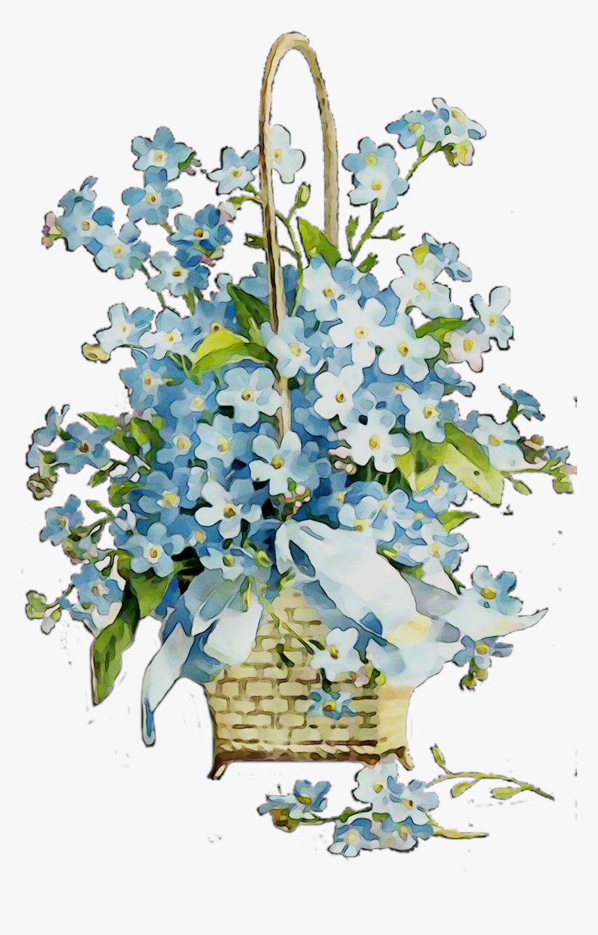 Flower Bouquet Victorian Cut Design Era Floral Clipart - Rosa Glauca, HD Png Download
