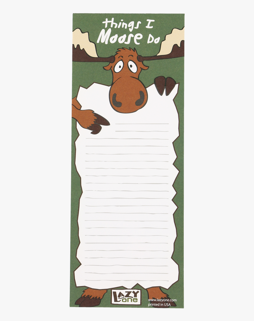 Things I Moose Do - Cartoon, HD Png Download