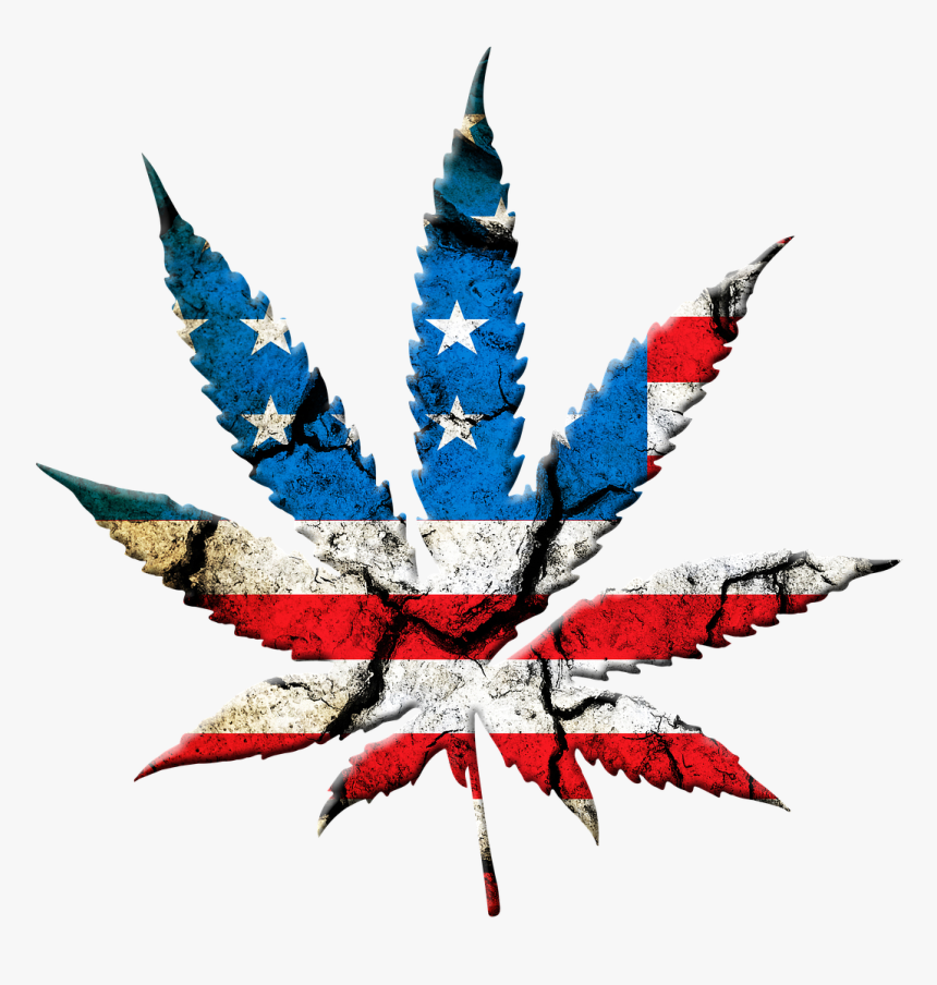 America Marijuana, HD Png Download