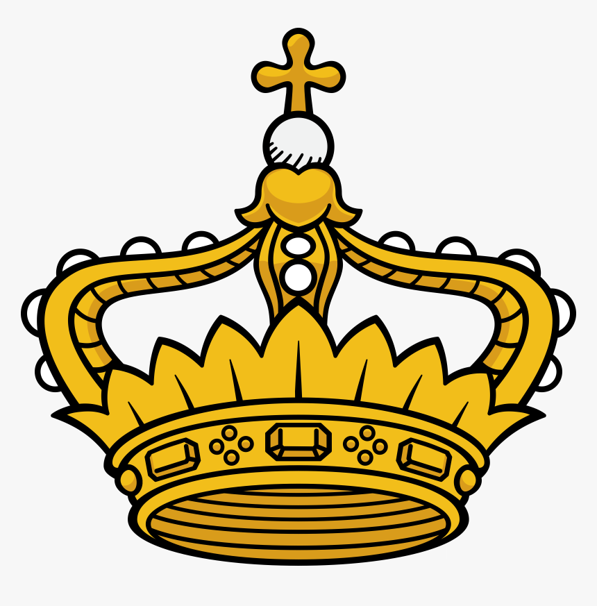 Gold Queen Crown Clip Art - Monarchy Crown Clipart, HD Png Download