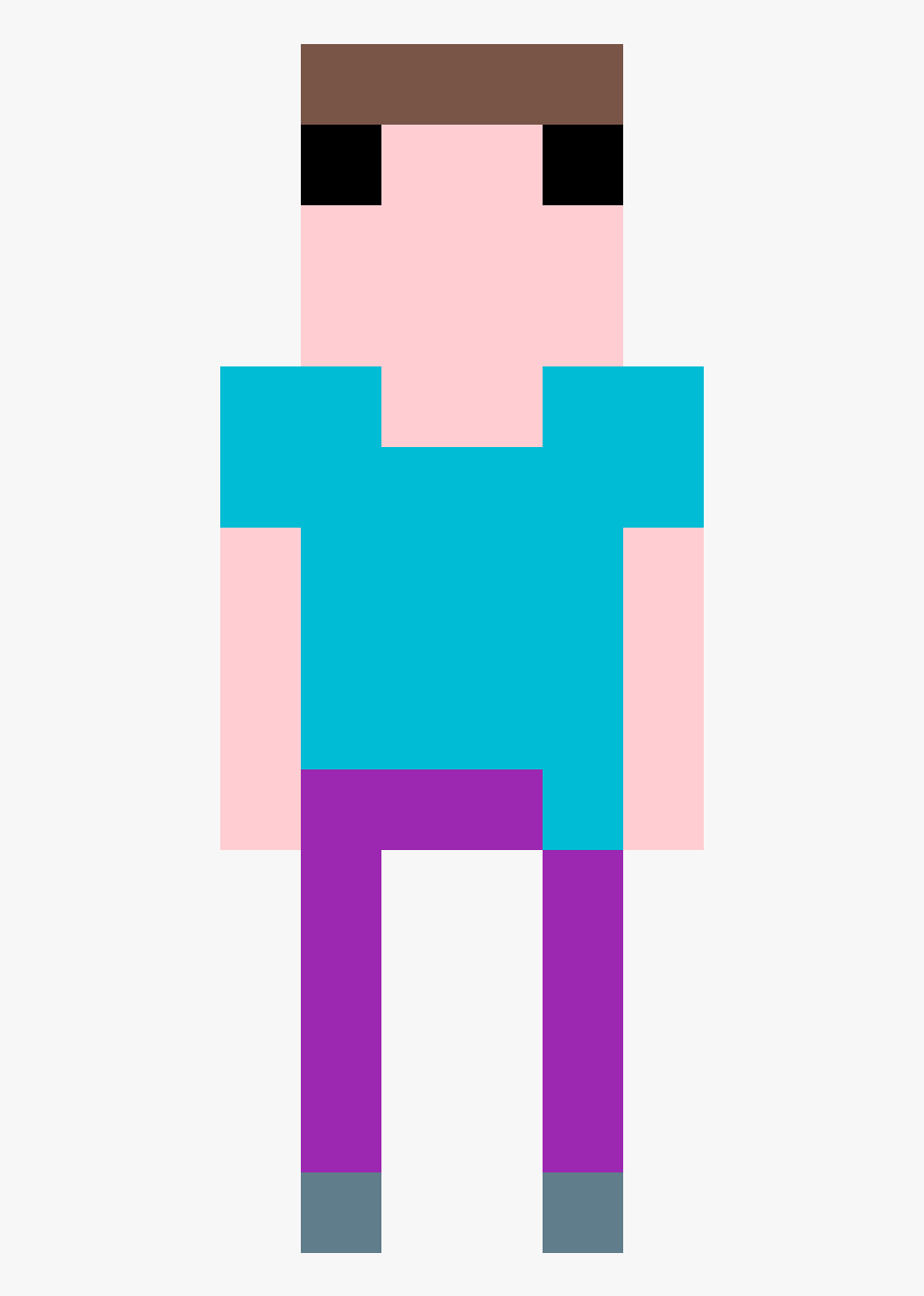 Steve From Minecraft - Colorfulness, HD Png Download