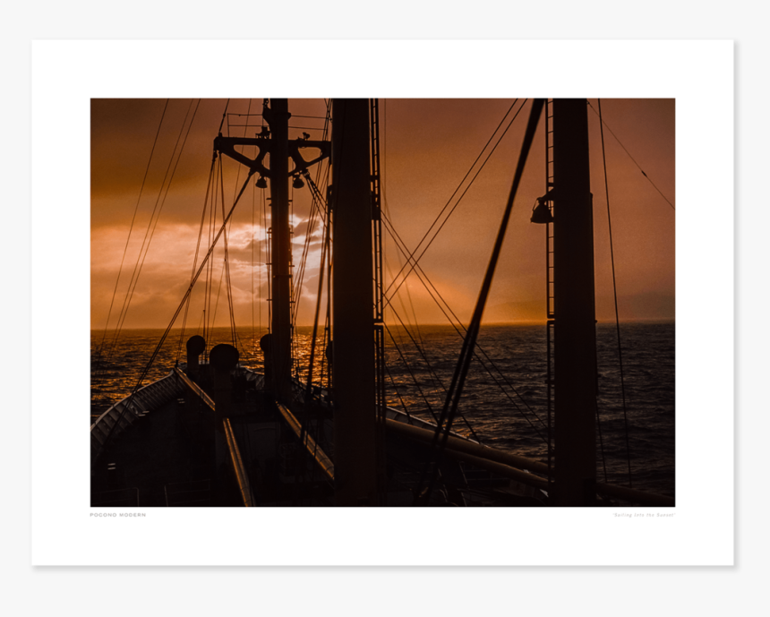 Main Sailing Into The Sunset, HD Png Download