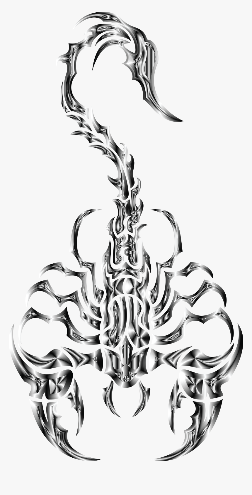 Tribal Clipart Images Png , Png Download - Tribal Scorpion Png, Transparent Png
