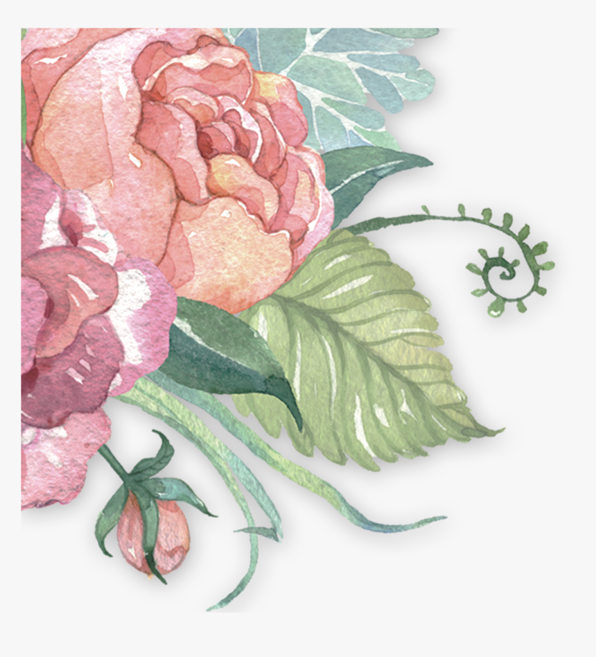 Pastel Flowers 2000*2000 Transprent Png Free Download - Watercolor Flower Pink Png, Transparent Png