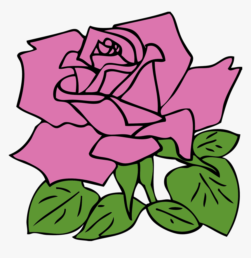 Rose Clip Art, HD Png Download