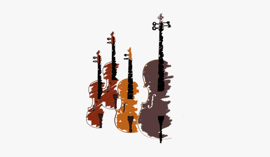 Quartet, Rope, Violin, Viola, Cello, Music, Classic, HD Png Download