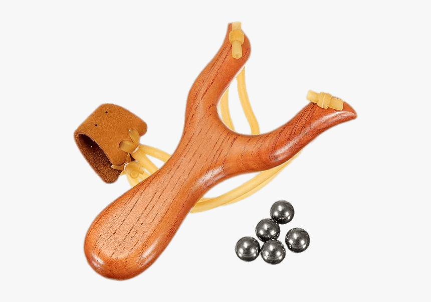 Slingshot And Bullets - Portable Network Graphics, HD Png Download