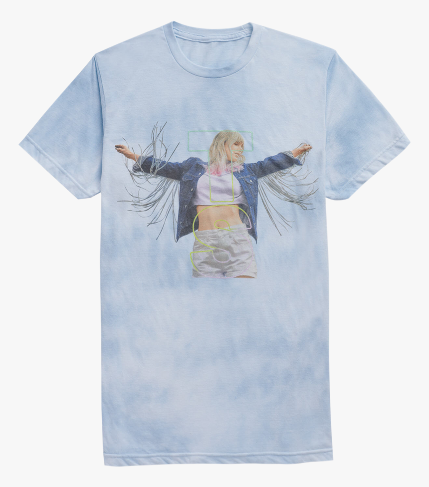 Taylor Swift Tie Dye Tee - Taylor Swift Tie Dye Shirt, HD Png Download
