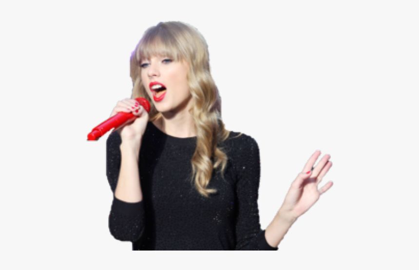 Taylor Swift Png Transparent Images - Taylor Swift Singing Transparent Background, Png Download