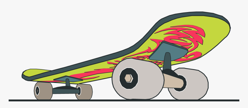 Skateboard Clipart Image - Skateboards Clipart, HD Png Download