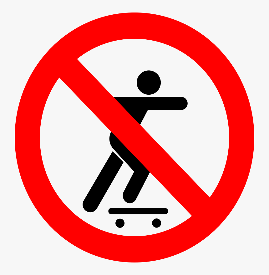 Download Free Png No Skating - Saudi Speed Limit Sign, Transparent Png