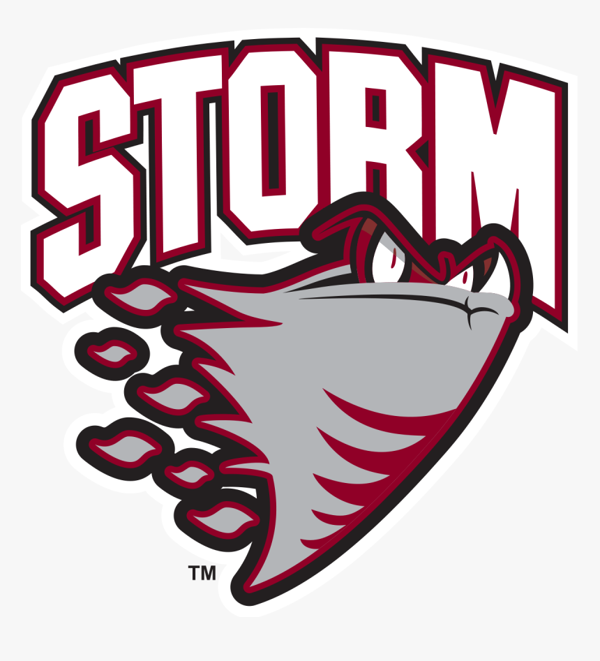Transparent Hurricane Clipart - Guelph Storm Logo Png, Png Download