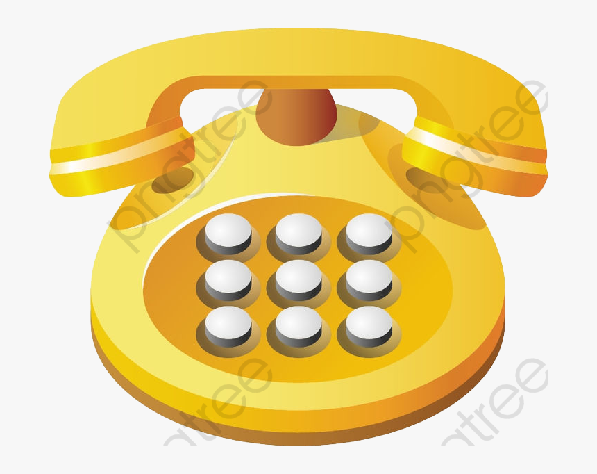 Transparent Yellow Clipart - Icono Telefono Amarillo Png, Png Download