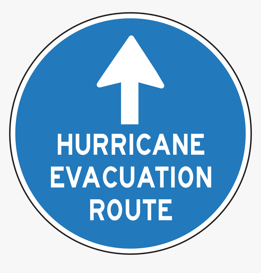 Hurricane, Evacuation, Route, Arrow, Direction, Sign - Logo Swiss Water Decaf, HD Png Download