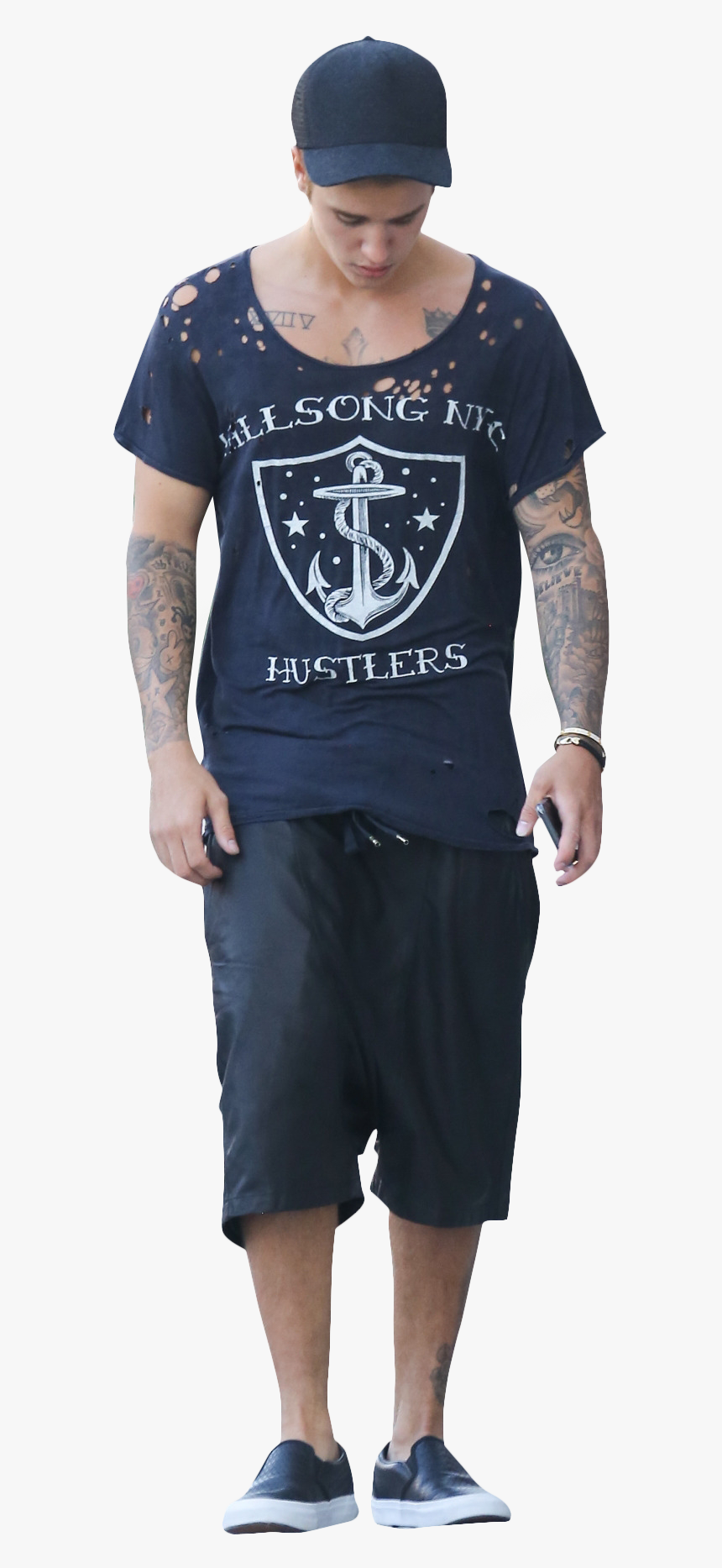 Justin Bieber Walking - Portable Network Graphics, HD Png Download