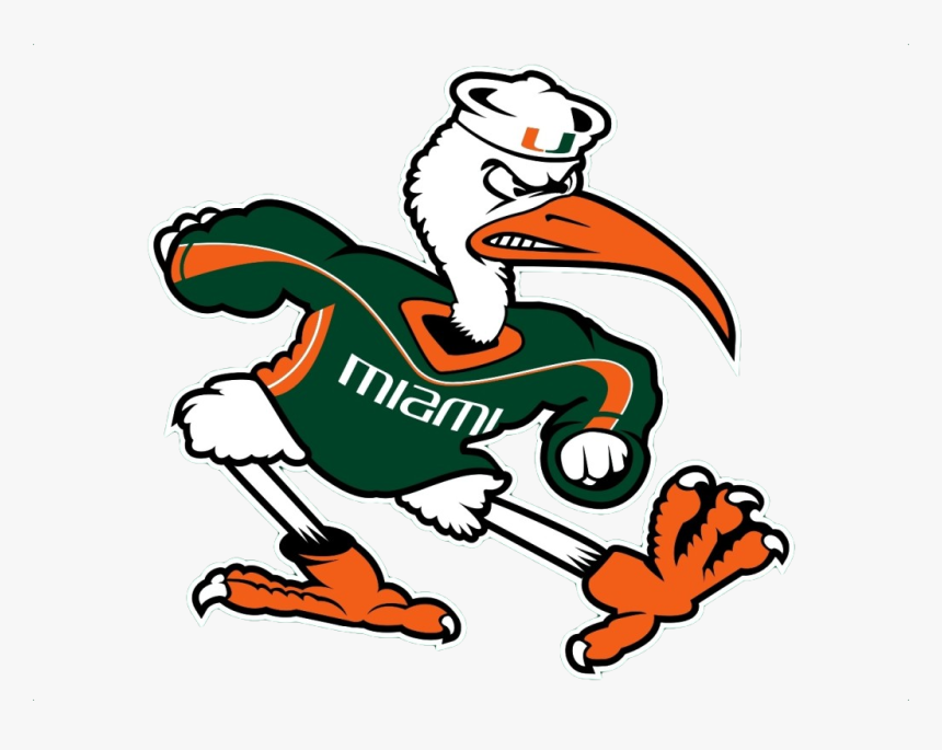 University Of Miami Png - Miami Hurricanes Logo, Transparent Png