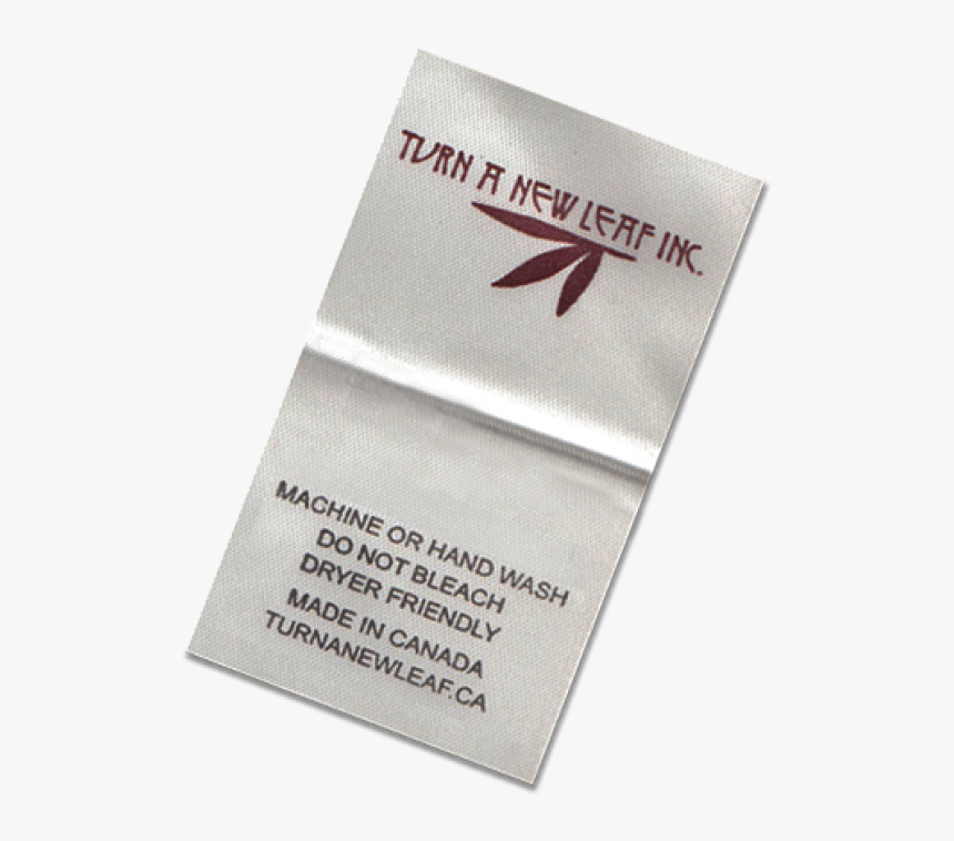 Printed Satin Labels, HD Png Download