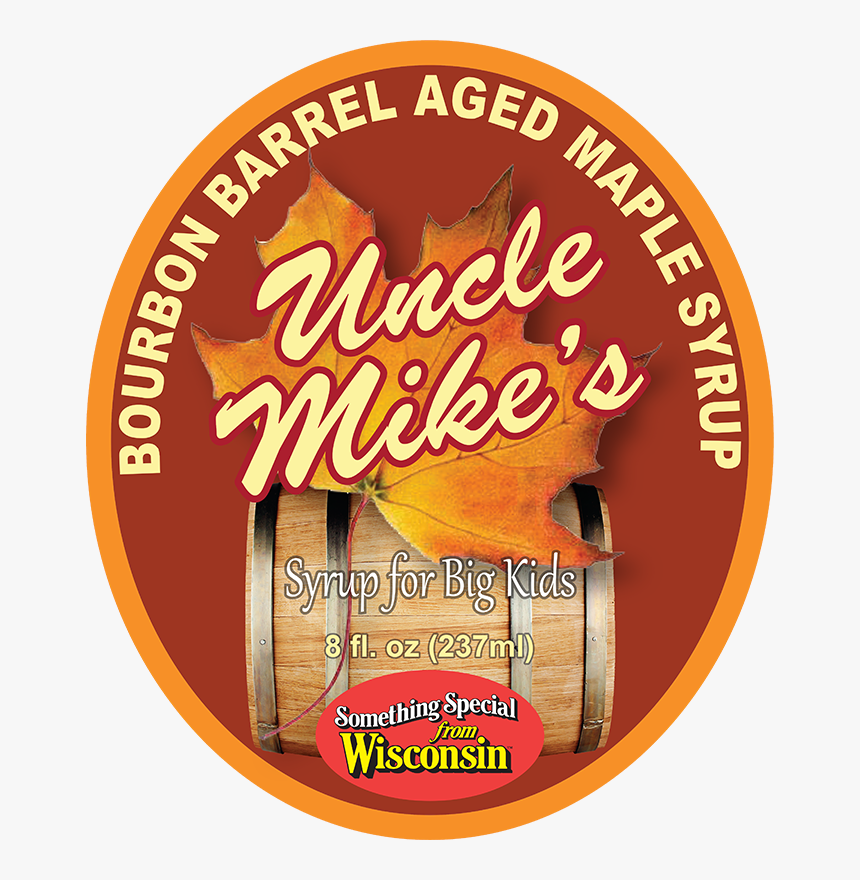 Uncle Mike S Bourbon Barrel Aged Maple Syrup For Big - Tan, HD Png Download