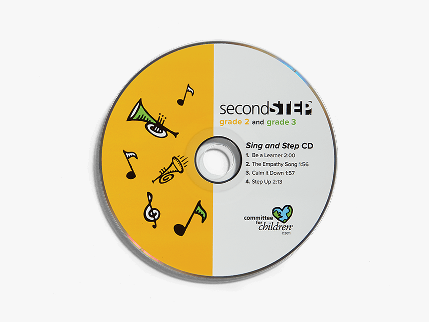 Second Step Grade 2-grade 3 Sing And Step Cd - Cd, HD Png Download