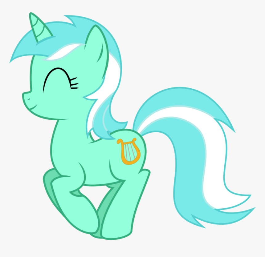 Fanmade Lyra Jumping - Aqua My Little Pony, HD Png Download