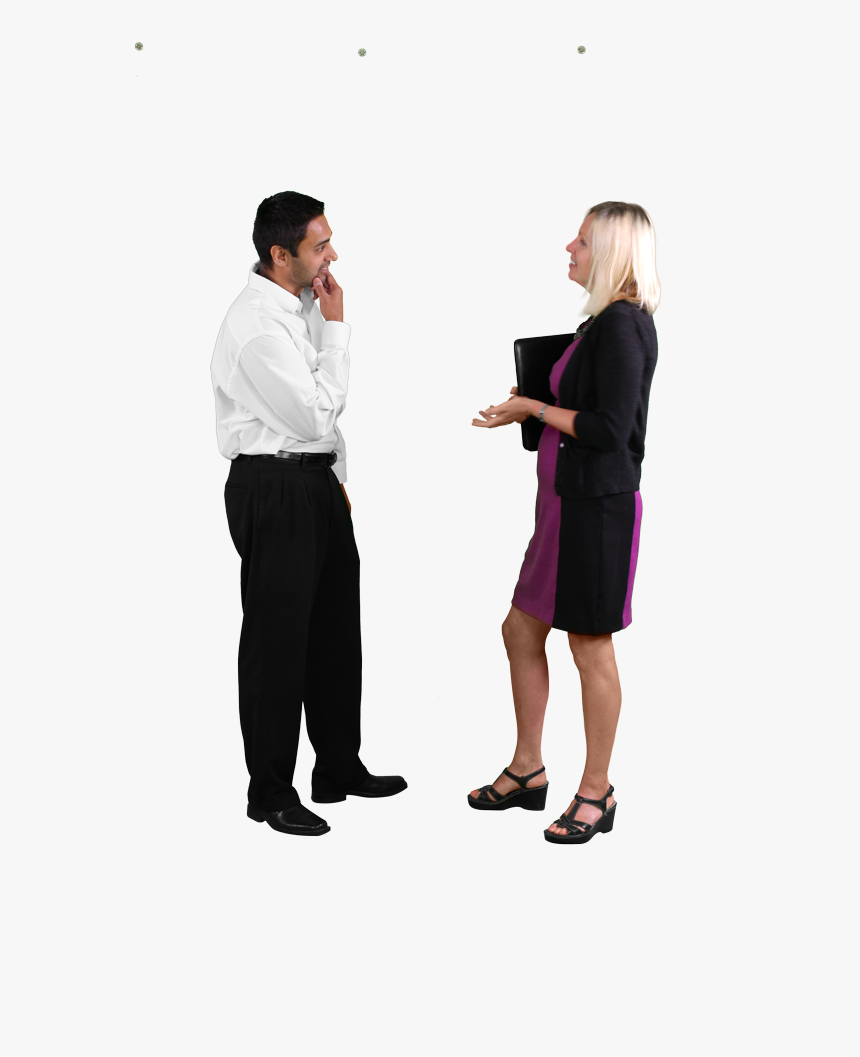 Business People Talking Png Jpg Freeuse - Business People Talking Png, Transparent Png